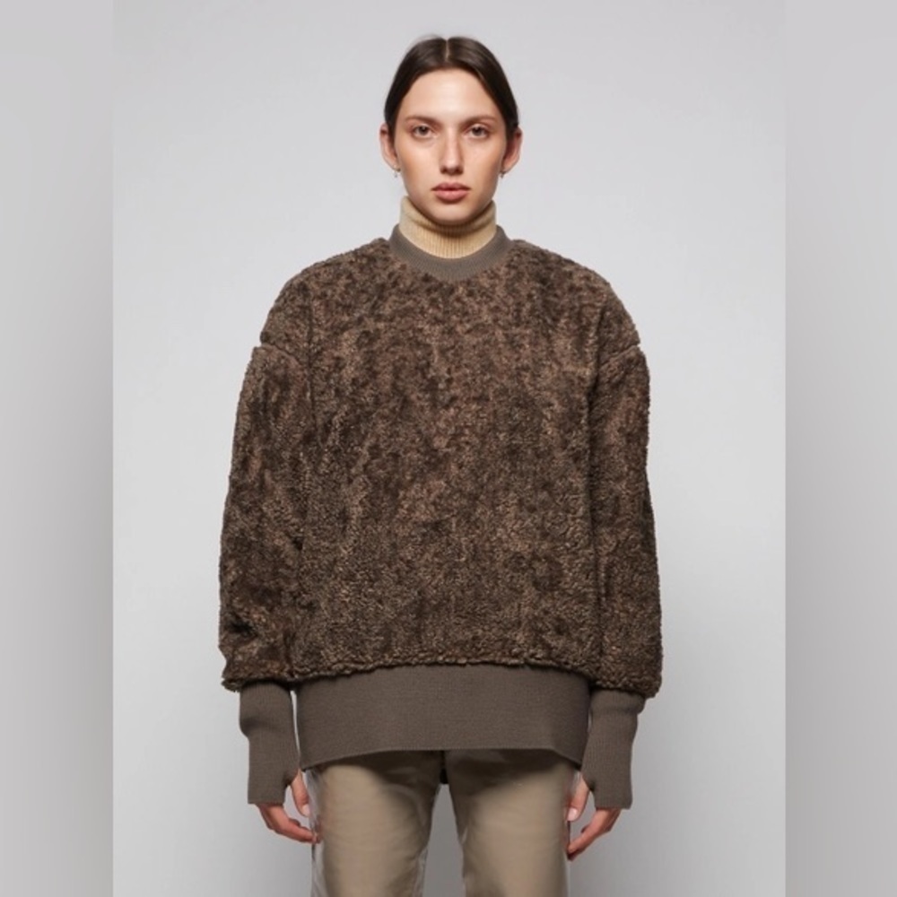 Rare Limited Collab Moncler Genius X Hyke Shearling Jacket Sz Xs